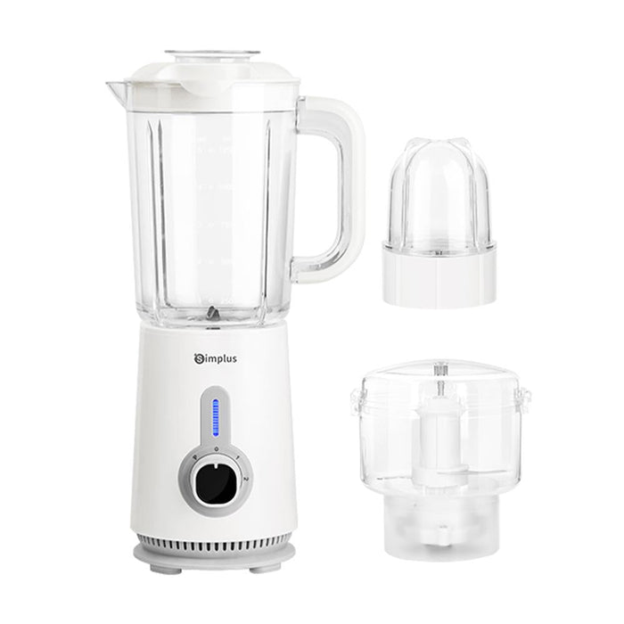 3-IN-1 FOOD PROCESSOR 005-380W-1.25L-WHITE