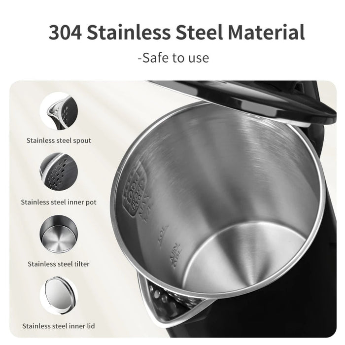 ELECTRIC KETTLE 007 1.7L WH