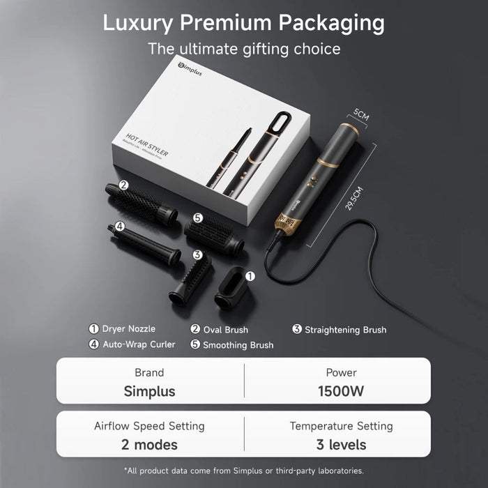 MULTIFUNCTIONAL HAIR DRYER BRUSH