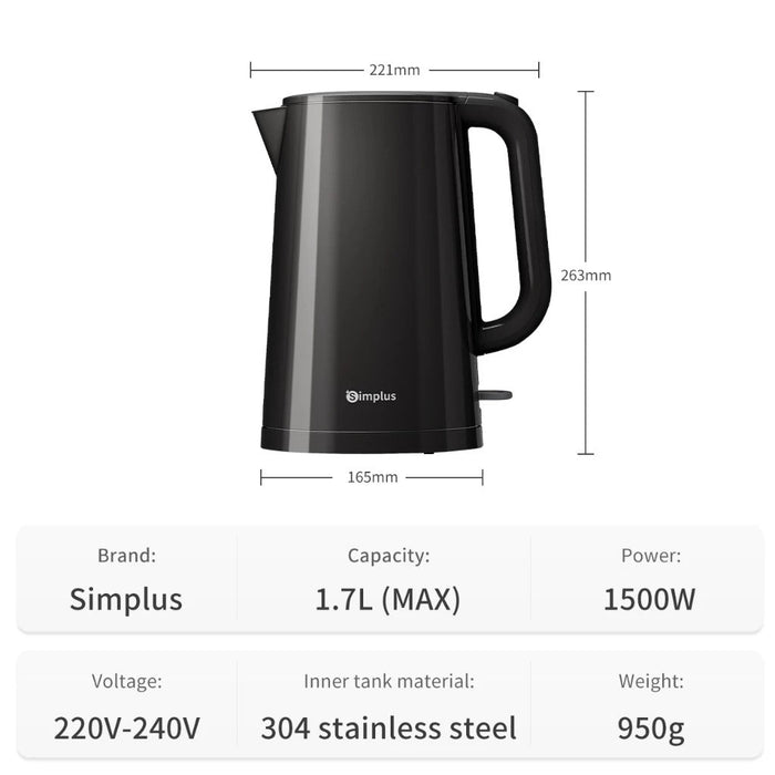 ELECTRIC KETTLE 007 1.7L GY