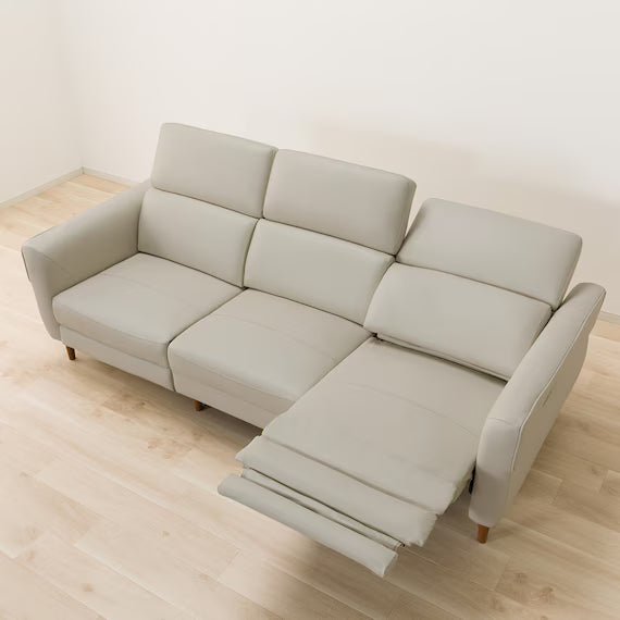 3 SEATER ELECTRIC SOFA KK026 LEATHER MGY