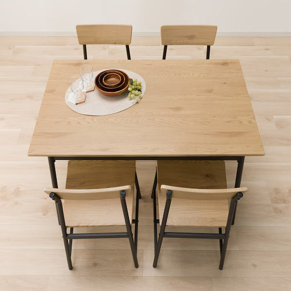 DINING TABLE 110 5-PIECE SET KP512 LBR