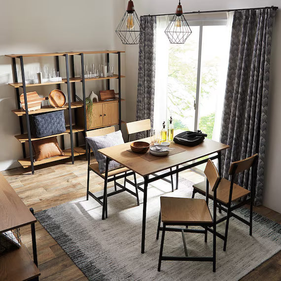 DINING TABLE 110 5-PIECE SET KP512 LBR