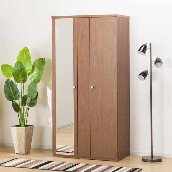 ตู้เสื้อผ้า QUESS T 100WR MBR2