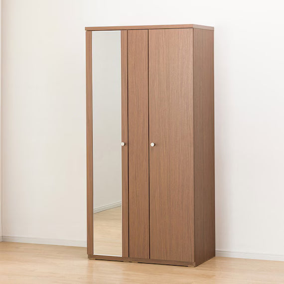 ตู้เสื้อผ้า QUESS T 100WR MBR2