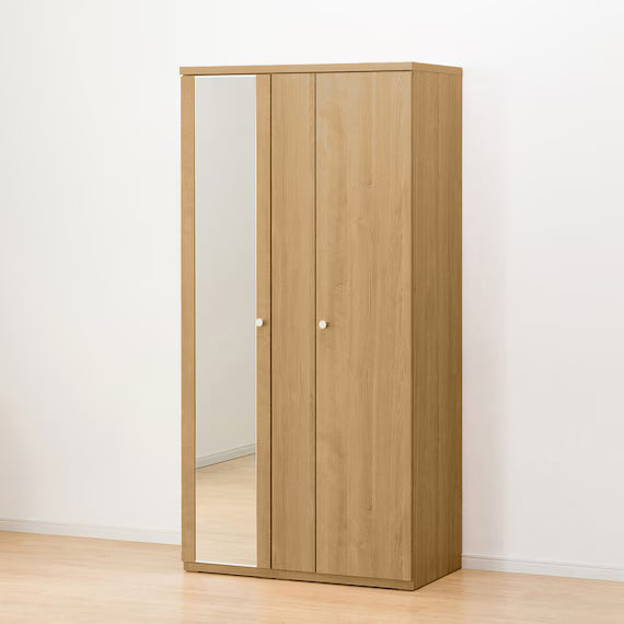 ตู้เสื้อผ้า QUESS T 100WR LBR3