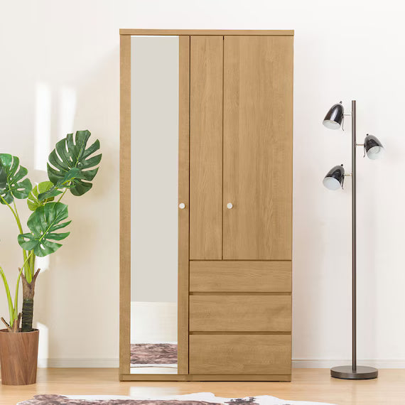 ตู้เสื้อผ้าอเนกประสงค์ QUESS T 100MT LBR3