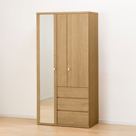 ตู้เสื้อผ้าอเนกประสงค์ QUESS T 100MT LBR3