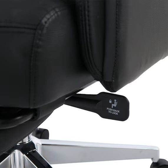 CONFORTCHAIR OC909 LEATHER BK