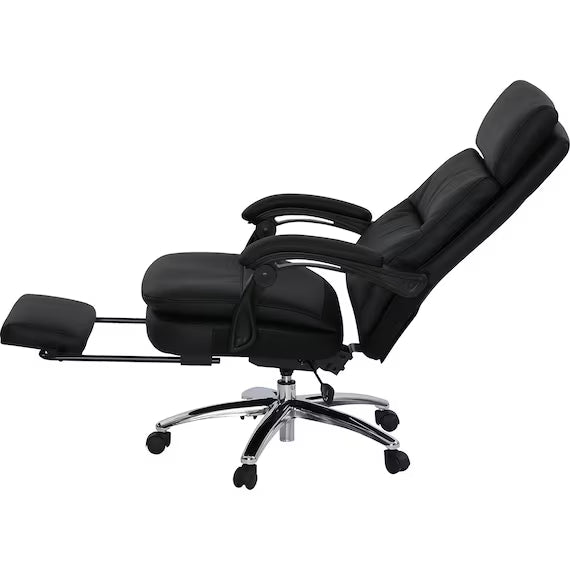 OFFICE CHAIR OC702N PVC BK