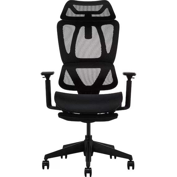 OFFICECHAIR OC707 SMALL ELASTOMERMESH BK