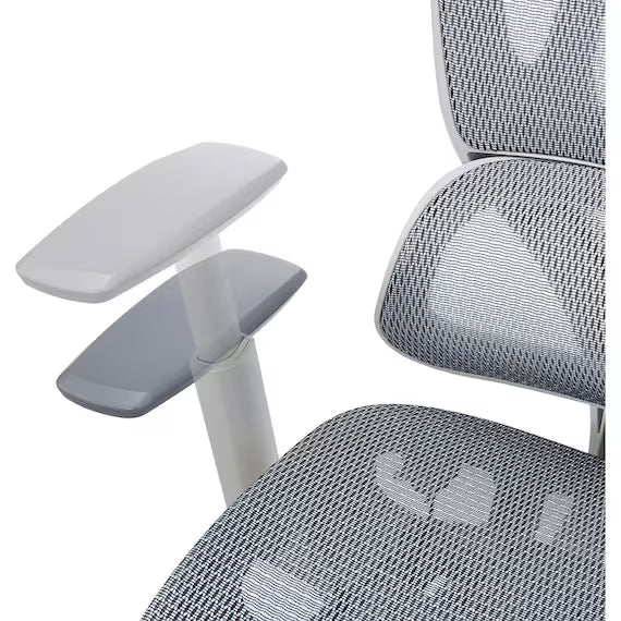 OFFICECHAIR OC707 SMALL ELASTOMERMESH WH