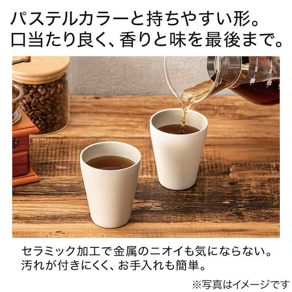 CERAMIC TUMBLER 260ML IV