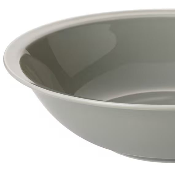 ULTRA LIGHTWEIGHT 17CM BOWL KARU:ECLE RIM PLATE GY