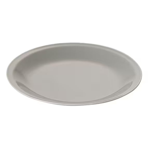 ULTRA LIGHTWEIGHT 18CM ROUND PLATE KARU:ECLE RIM PLATE GY