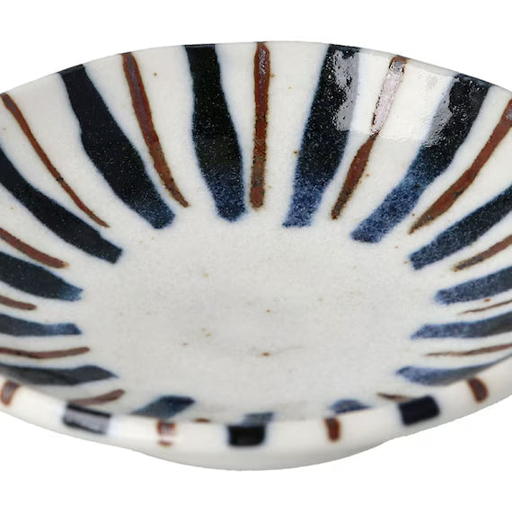 จานกลมน้ำหนักเบาพิเศษ 9 ซม. KARU:ECLE NISHOKUTOKUSA