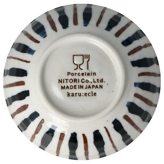 ชาม ULTRA LIGHTWEIGHT 12CM KARU:ECLE NISHOKUTOKUSA