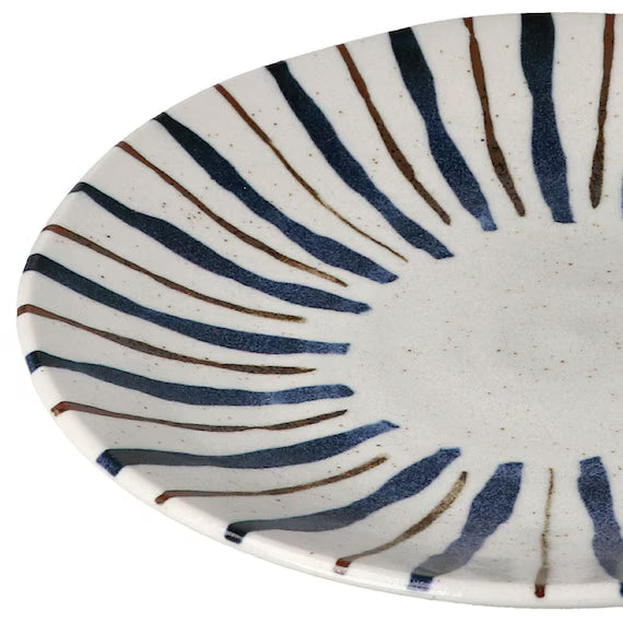 จานกลมน้ำหนักเบาพิเศษ 23 ซม. KARU:ECLE NISHOKUTOKUSA