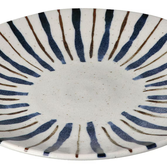 จานกลมน้ำหนักเบาพิเศษ 23 ซม. KARU:ECLE NISHOKUTOKUSA