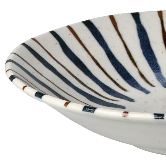 ULTRA LIGHTWEIGHT 22CM DEEP PLATE KARU:ECLE NISHOKUTOKUSA