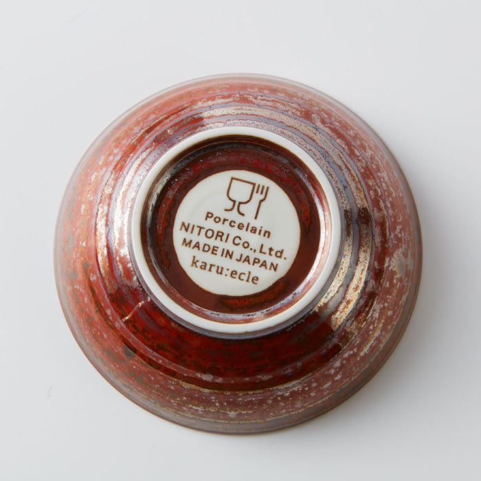 ULTRA LIGHTWEIGHT 12CM BOWL KARU:ECLE AKATETSUYU
