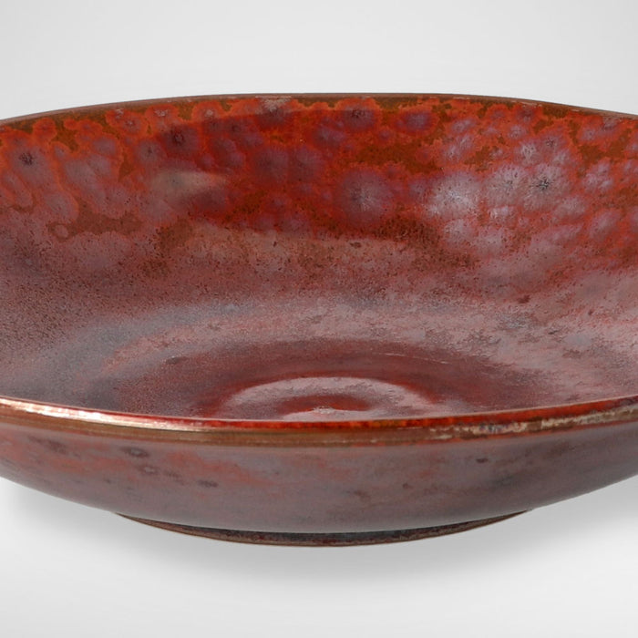 ULTRA LIGHTWEIGHT 22CM ROUND DEEP PLATE KARU:ECLE AKATETSUYU