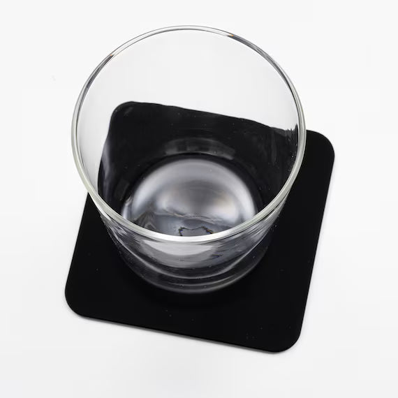 WATER ABSORBENT COASTER BLACK