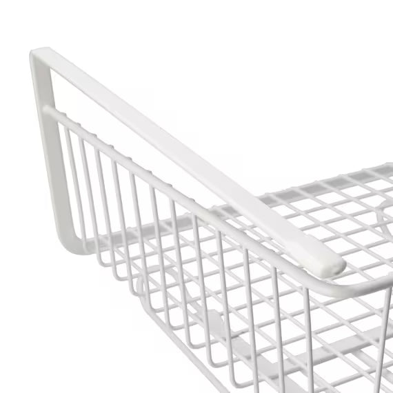 UNDERSHELF BASKET WITH HOOK KT-1474 WH