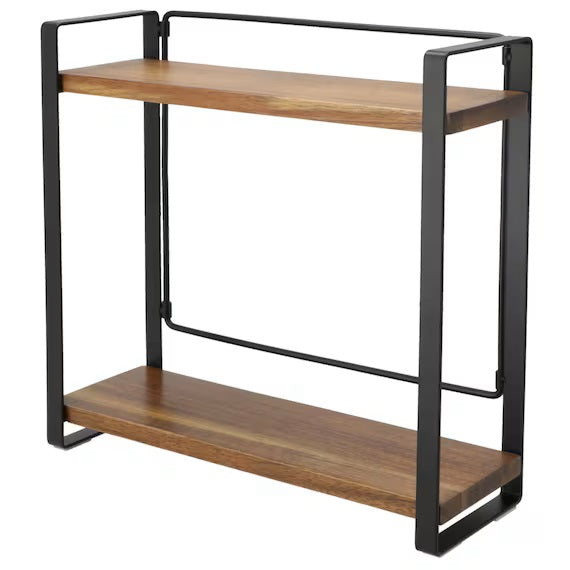 ชั้นวางเครื่องเทศอะคาเซียแบบพับได้ SY02