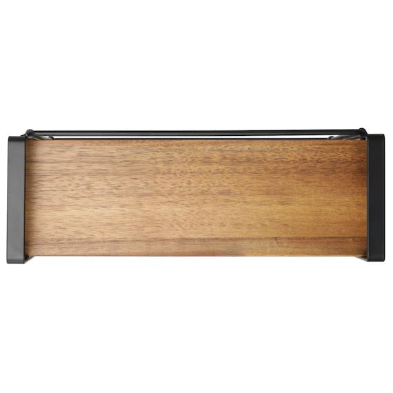 ชั้นวางเครื่องเทศอะคาเซียแบบพับได้ SY02