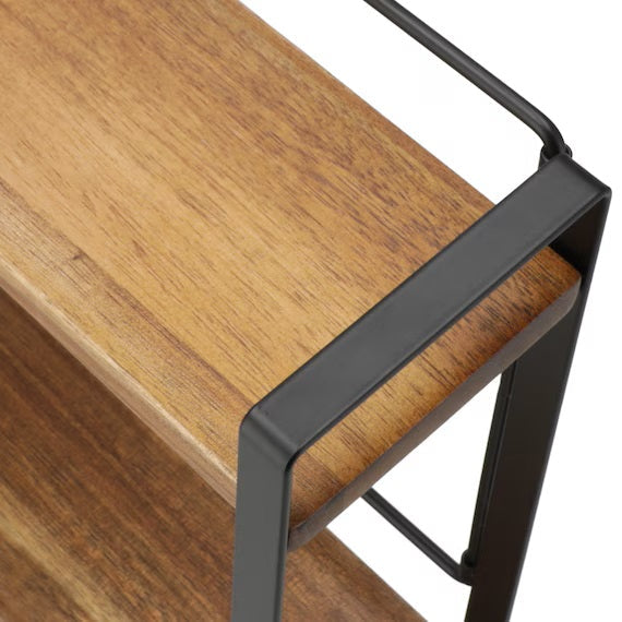 ชั้นวางเครื่องเทศอะคาเซียแบบพับได้ SY02