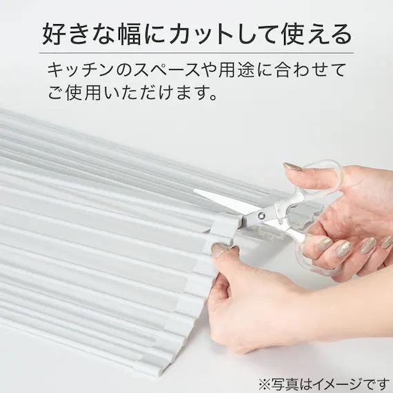 ที่คว่ำจานซิลิโคนแบบม้วนเหนืออ่างล้างจาน 4823 GY