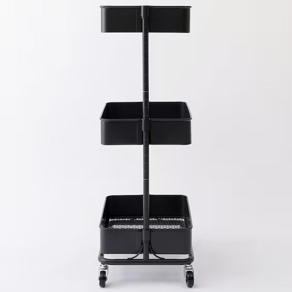 STEEL WAGON TROLLEY4 BK