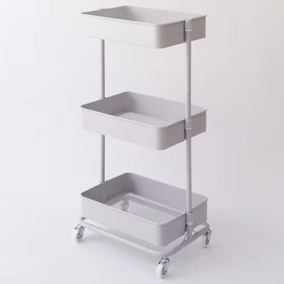 STEEL WAGON TROLLEY4 GY