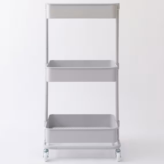 STEEL WAGON TROLLEY4 GY