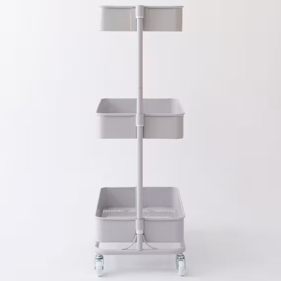 STEEL WAGON TROLLEY4 GY