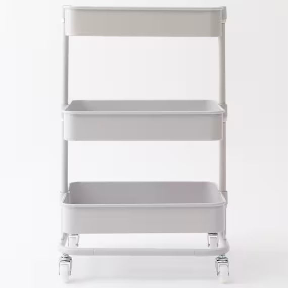 STEEL WAGON TROLLEY4 S GY