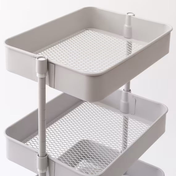 STEEL WAGON TROLLEY4 S GY