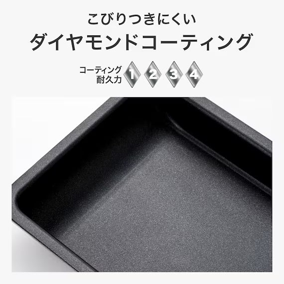 IH EGG ROLL PAN 13x18CM SATIN TORERU3 KY047