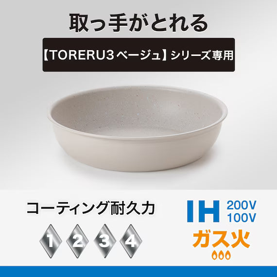 IH กระทะทอด 20 ซม. BE TORERU3 KY048