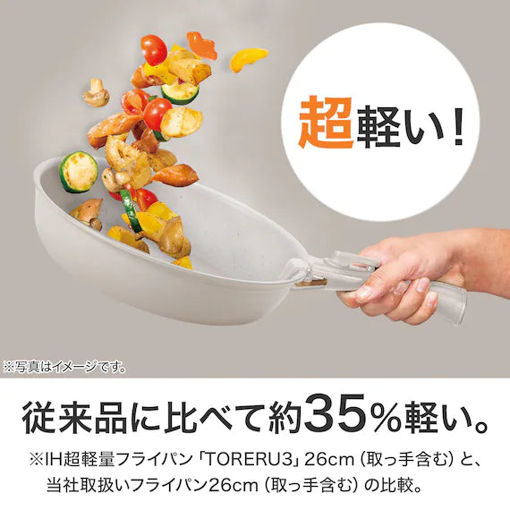 IH กระทะทอด 20 ซม. BE TORERU3 KY048