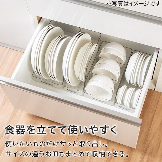 PLATE STAND H140 CL N-BLANC