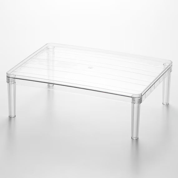 ชั้นวางจานแบบวางซ้อนกันได้ CL N-BLANC