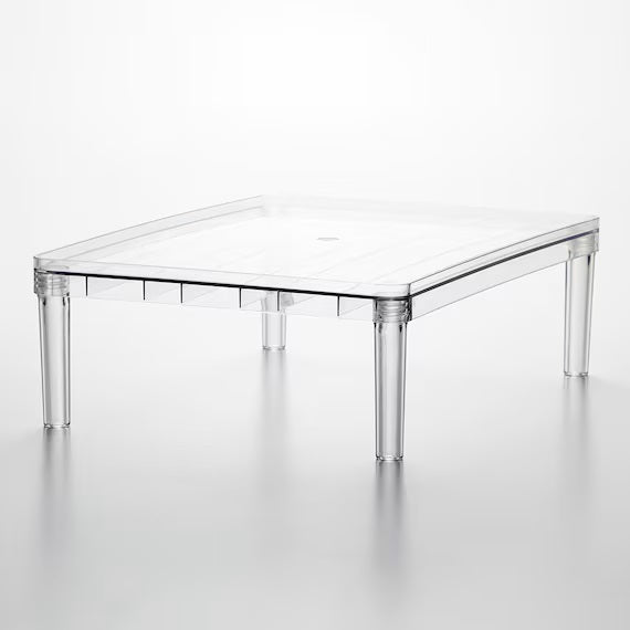 ชั้นวางจานแบบวางซ้อนกันได้ CL N-BLANC