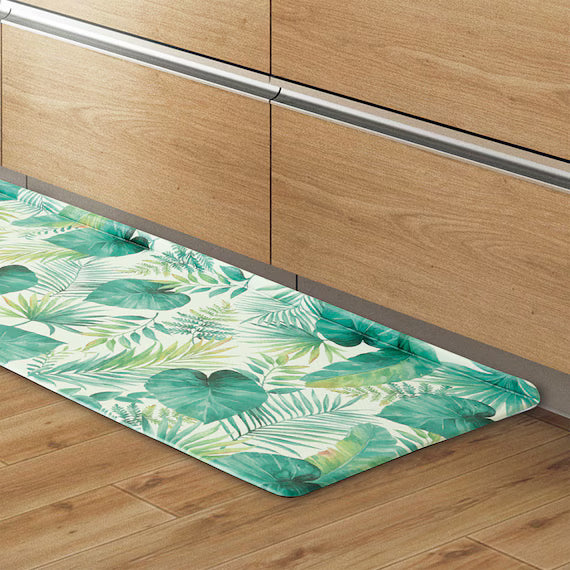 PVC FLOORMAT LEAF PATTERN 50X180 NA11