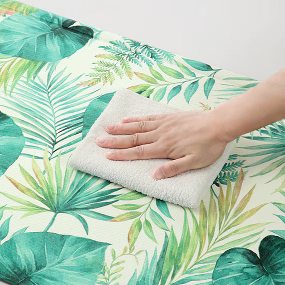 PVC FLOORMAT LEAF PATTERN 50X120 NA11