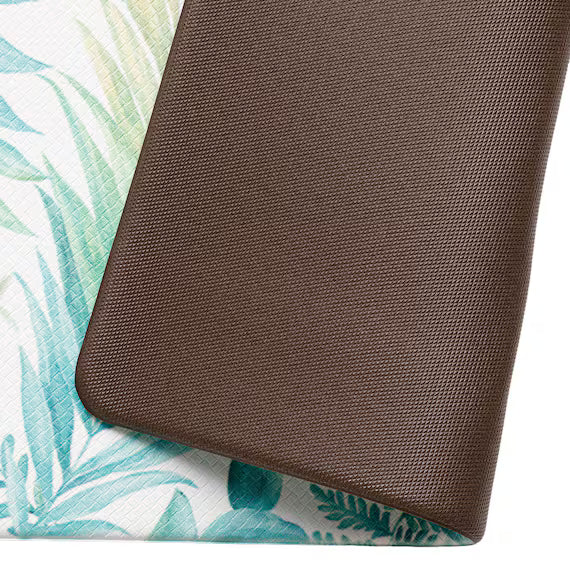 PVC FLOORMAT LEAF PATTERN 50X180 NA11