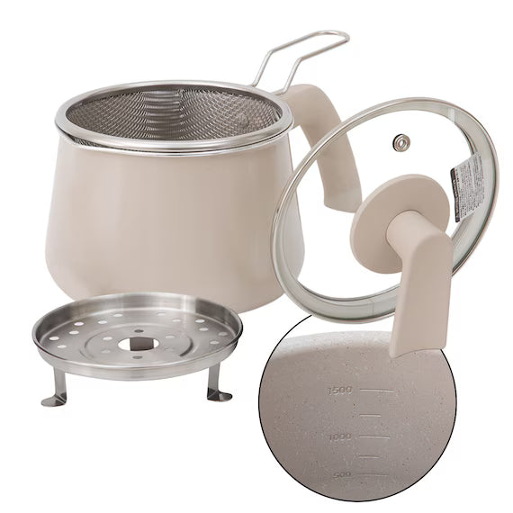 IH POT WITH STEAMER 2.5L BE