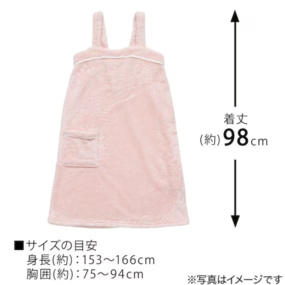 FLANNEL WRAP DRESS RO QR24