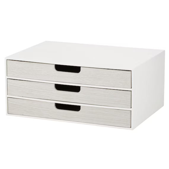DRAWERS BRETTA A4 3D WH